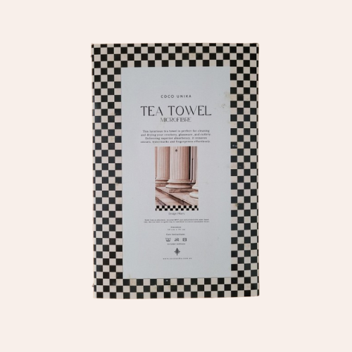 Coco Unika Luxury Microfibre Teatowel | Pillars