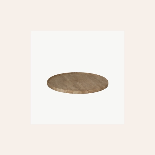Coco Unika Mae Serving Platter | Travertine
