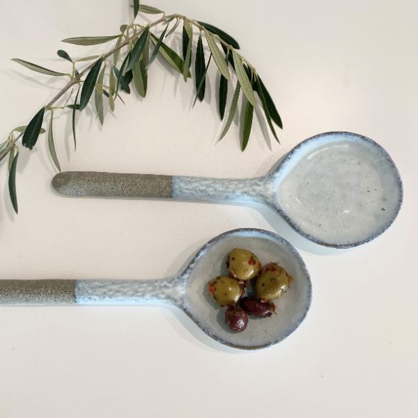 Flax Ceramics Mode Server Spoon 20cm