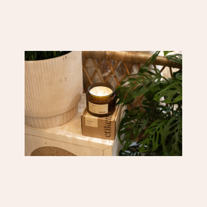 Etikette Soy Candle Wilpena in Cactus Flower Candle