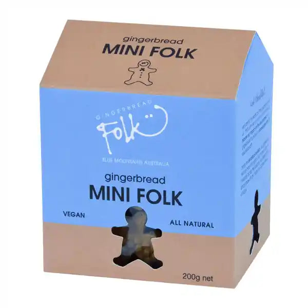 Gingerbread Mini Folk Biscuits 200g