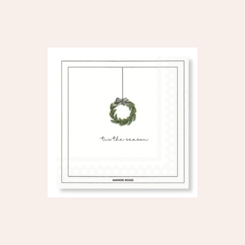 Manor Road Tis the Season Napkin
