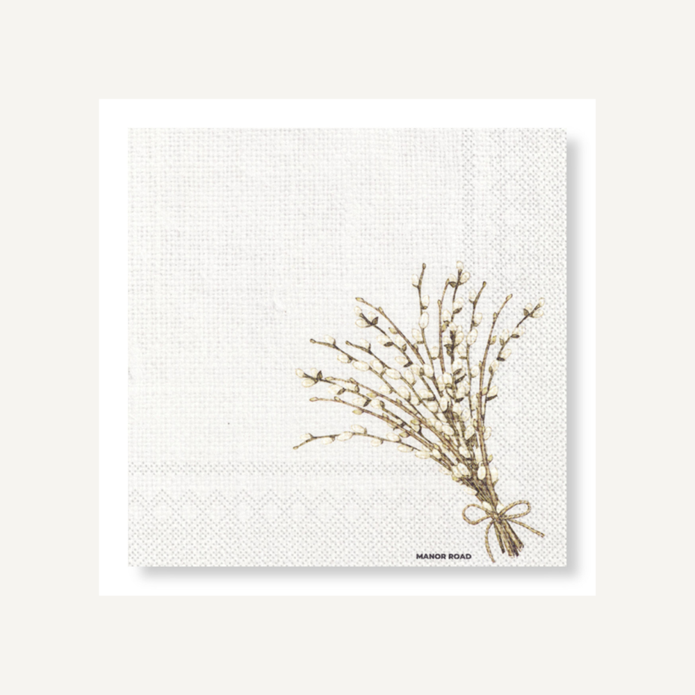 Manor Road Willow Napkin Cocktail