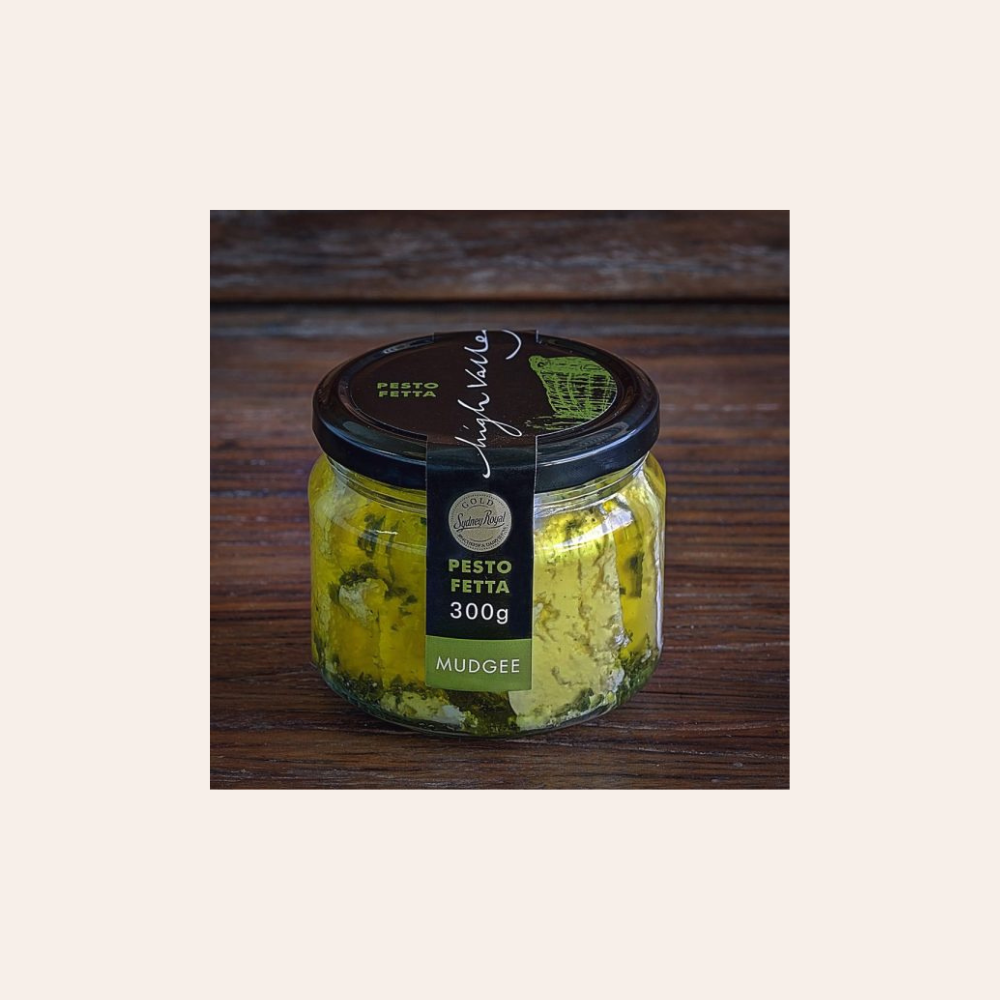 Mudgee High Valley Pesto Marinated Fetta 300g