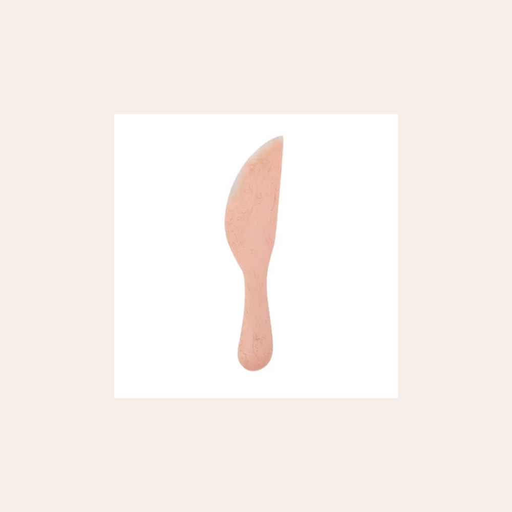 Peach Resin Cheese Knife/Spreader