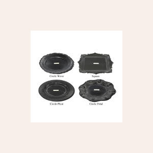 Black Resin Serve Tray - assorted