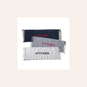 Puebco Handloom Recycled Yarn Kitchen Mat - 3 colours