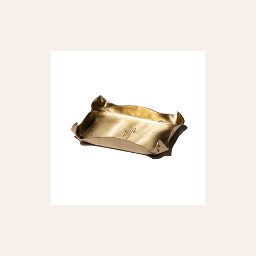 Brass tray - small