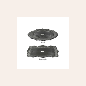 Black Resin Serve Tray - assorted