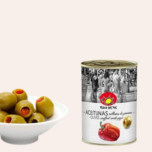 Plaza del Sol Piquillo stuffed Manzanilla Olives 280g