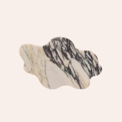 Cirrus Calcutta Viola Marble Cloud Tray