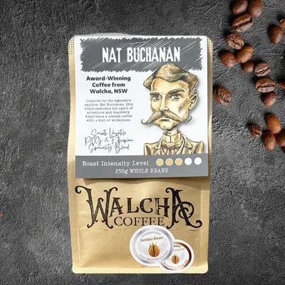 Walcha Coffee Nat Buchanan's  Blend - whole bean 100g, 250g & 1kg